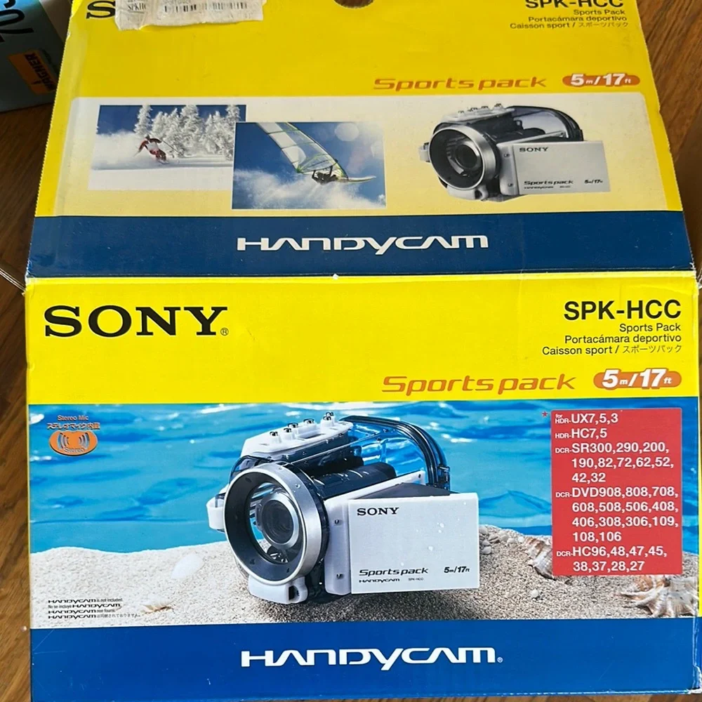 Sony Silver Underwater Photography Camcorder